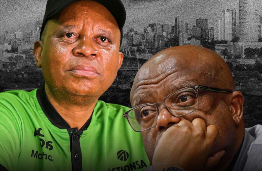 Mashaba and Morero on the financial collapse of Johannesburg